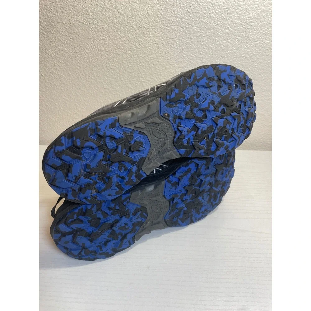ASICS GEL-VENTURE 10 Men's Trail Running Shoes Grey Blue Size 9‎ UK 8
